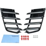 LED Daytime Running Lights for 2022-2023 Toyota Land Cruiser LC300, 3-Color Turn Signal Fog Light Assembly, 12V