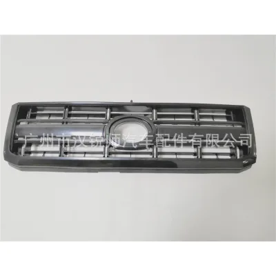 Matte Black Center Front Grille Bumper Heat Grille Replacement for Toyota Land Cruiser HZJ79 Pickup 2007-Present, OE 53101-60460