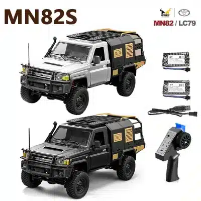 MN82S 1:12 RC Crawler Toyota Land Cruiser LC79 Off-Road Pickup Truck, 4WD Remote Control Model MN82S 1:12 RC Crawler Toyota Land Cruiser LC79 Off-Road Pickup Truck, 4WD Remote Control Model