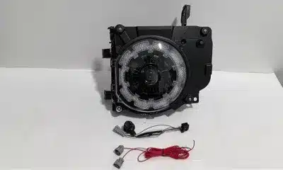 Full LED Headlight Assembly with DRL Replacement for Toyota Land Cruiser FJ70 FJ75 FJ79 2024