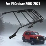 TRD Style Roof Rack Cargo Carrier Platform Aluminum Alloy for 2007-2021 Toyota FJ Cruiser