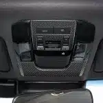 Matte Wood Grain Interior Reading Light Frame Trim 3PCS for 2024 Toyota Prado LC250 RHD