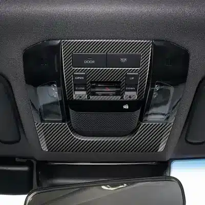 Matte Wood Grain Interior Reading Light Frame Trim 3PCS for 2024 Toyota Prado LC250 RHD Matte Wood Grain Interior Reading Light Frame Trim 3PCS for 2024 Toyota Prado LC250 RHD