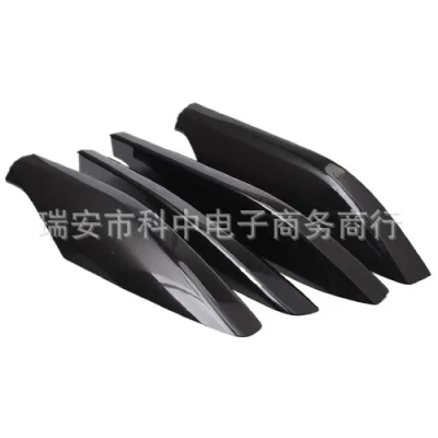 Roof Rack Rail End Cap Guard Cover Set for 2003-2009 Lexus GX470 & Toyota Land Cruiser Prado, Black 4Pcs Roof Rack Rail End Cap Guard Cover Set for 2003-2009 Lexus GX470 & Toyota Land Cruiser Prado, Black 4Pcs