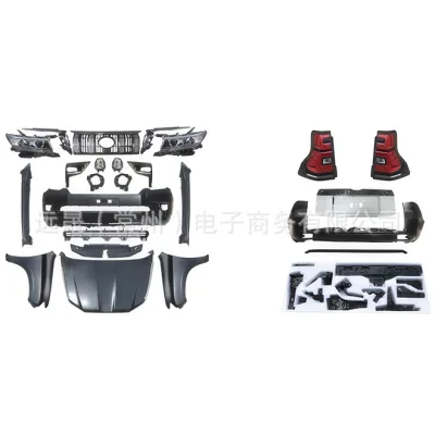 Facelift Body Kit Upgrade for Toyota Land Cruiser Prado FJ150 2010-2017 to 2018 Style, ABS Material Facelift Body Kit Upgrade for Toyota Land Cruiser Prado FJ150 2010-2017 to 2018 Style, ABS Material
