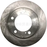 Front Brake Disc Vented Rotor 43512-60180 for Toyota Land Cruiser VDJ200 & Lexus LX570