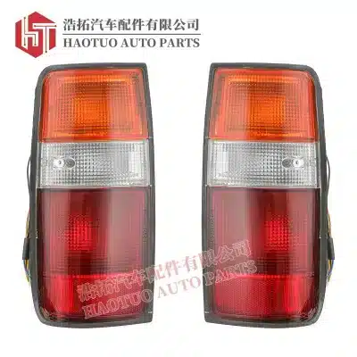 Rear Taillight Assembly for 1990 Toyota Land Cruiser FJ82, ABS Housing Replacement, OE Part 81550-60340 81560-60260 Rear Taillight Assembly for 1990 Toyota Land Cruiser FJ82, ABS Housing Replacement, OE Part 81550-60340 81560-60260