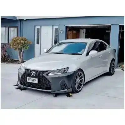 Front Bumper Facia Conversion Kit with Grille for 2006-2012 Lexus IS250 IS300, 2021 Style Update, ABS/PP Material Front Bumper Facia Conversion Kit with Grille for 2006-2012 Lexus IS250 IS300, 2021 Style Update, ABS/PP Material