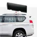 Roof Rack Rail Middle Cover Cap Replacement for Toyota Land Cruiser Prado LC120 2003-2009, Right Side