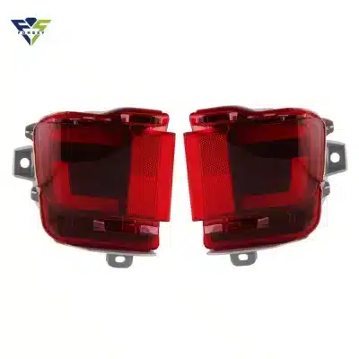 Rear Bumper Brake Light Reflector LED Lamps for 2016-2020 Toyota Land Cruiser LC200, Red Lens Rear Bumper Brake Light Reflector LED Lamps for 2016-2020 Toyota Land Cruiser LC200, Red Lens
