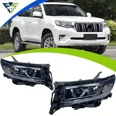 Original Style Front Bumper Headlight Assembly Clear Lens for 2018-2021 Toyota Prado LC150 Original Style Front Bumper Headlight Assembly Clear Lens for 2018-2021 Toyota Prado LC150