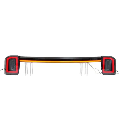 LED Rear Through-Style Tail Light Assembly for 2024-2025 Toyota Prado LC250, Running Brake Turn Signal Lamps LED Rear Through-Style Tail Light Assembly for 2024-2025 Toyota Prado LC250, Running Brake Turn Signal Lamps