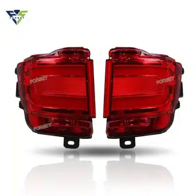 LED Rear Bumper Brake Lights for 2016-2020 Toyota Land Cruiser LC200, Red Reflector Signal Lamps LED Rear Bumper Brake Lights for 2016-2020 Toyota Land Cruiser LC200, Red Reflector Signal Lamps
