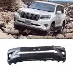 Front Bumper Cover Fascia Replacement for Toyota Land Cruiser Prado FJ150 2018 Models