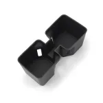 Silicone Center Console Cup Holder Insert and Wireless Charging Mat Set for 2024 Lexus GX550h, Anti-Slip and Shock Absorption