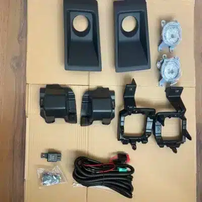 Front Bumper Fog Light Kit with Bezels and Switch for 2024 Toyota Land Cruiser LC79 LC71 LC76 LC78 Replacement Accessories Front Bumper Fog Light Kit with Bezels and Switch for 2024 Toyota Land Cruiser LC79 LC71 LC76 LC78 Replacement Accessories