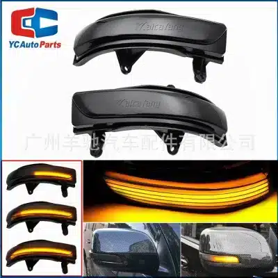 LED Dynamic Side Mirror Turn Signal Light Sequential Blinker Sequential Indicator for Toyota Land Cruiser Prado FJ150 2010-2020 FJ200 LC200 2013-2020 LED Dynamic Side Mirror Turn Signal Light Sequential Blinker Sequential Indicator for Toyota Land Cruiser Prado FJ150 2010-2020 FJ200 LC200 2013-2020