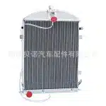 4-Row All-Aluminum Radiator for Toyota Land Cruiser HDJ100R & Lexus LX470 1998-2007, Downflow Cooling Tank