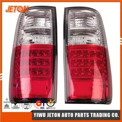 LED Rear Taillights White & Red Lens Direct Replacement for 1990-1997 Toyota Land Cruiser FJ80 FJ82 LED Rear Taillights White & Red Lens Direct Replacement for 1990-1997 Toyota Land Cruiser FJ80 FJ82