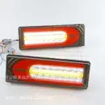 Rear Tail Light Lamp Assembly for Toyota Land Cruiser FJ70 FJ75 1997-2016, 12V Waterproof IP67 Tail Lamps