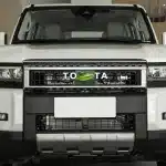 Front Hood Accent Trim Strip for 2024 Toyota Prado LC250, Gloss Black ABS Exterior Molding, LHD & RHD Universal