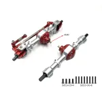Metal Front and Rear Axle Upgrade Parts for MN Model MN78 MN82 LC79 MN99S 1/12 RC Crawler
