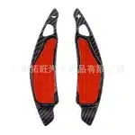 Blue Steering Wheel Shift Paddle Extensions for Lexus IS300 IS350, ABS Interior Trim Shifter Paddles
