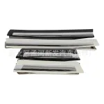 Side Door Body Molding Trim Strip Kit for 2008-2020 Toyota Land Cruiser LC200, Anti-Scratch Protection, 4-Piece Set