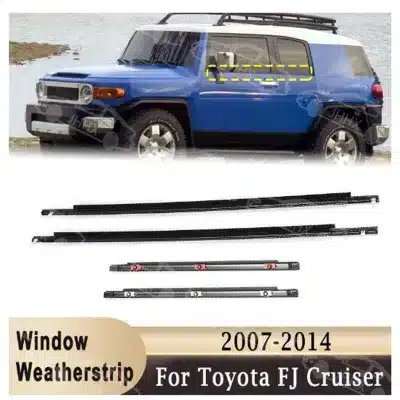 Window Weatherstrip Seal Outer Door Belt Molding Trim for Toyota FJ Cruiser 2007-2014 Window Weatherstrip Seal Outer Door Belt Molding Trim for Toyota FJ Cruiser 2007-2014