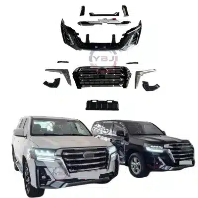 Full Body Kit Front and Rear Bumper Assembly for 2016-2021 Toyota Land Cruiser LC200 Upgrade Full Body Kit Front and Rear Bumper Assembly for 2016-2021 Toyota Land Cruiser LC200 Upgrade