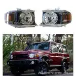 LED Projector Headlight Assembly for Toyota Land Cruiser LC79 LC70 1984-2022, High/Low Beam Multi-Functional Front Light