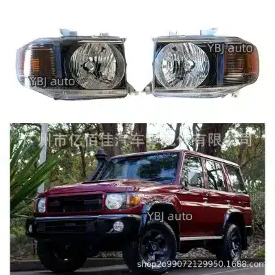 LED Projector Headlight Assembly for Toyota Land Cruiser LC79 LC70 1984-2022, High/Low Beam Multi-Functional Front Light LED Projector Headlight Assembly for Toyota Land Cruiser LC79 LC70 1984-2022, High/Low Beam Multi-Functional Front Light