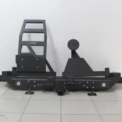 Heavy-Duty Alloy Rear Bumper Guard Assembly for Toyota FJ Cruiser, Off-Road Replacement Heavy-Duty Alloy Rear Bumper Guard Assembly for Toyota FJ Cruiser, Off-Road Replacement