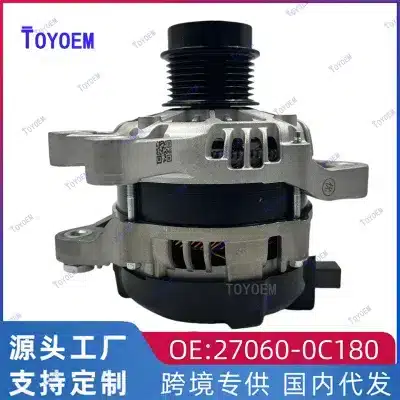 Alternator 100A 12V 7PK for Toyota Land Cruiser Prado TRJ150 2TR-FE, Camry 2.4, RAV4 2.4, Replace 27060-0C180 Alternator 100A 12V 7PK for Toyota Land Cruiser Prado TRJ150 2TR-FE, Camry 2.4, RAV4 2.4, Replace 27060-0C180
