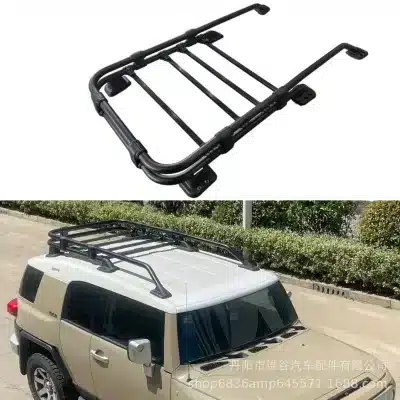 Roof Luggage Rack Cargo Basket Platform Expansion for 2007-2022 Toyota FJ Cruiser, Heavy Duty Off-Road Utility Carrier Roof Luggage Rack Cargo Basket Platform Expansion for 2007-2022 Toyota FJ Cruiser, Heavy Duty Off-Road Utility Carrier