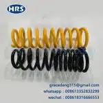 Front Suspension Coil Spring Replacement for Toyota Land Cruiser HZJ79 1996-2017, Heavy Duty Reinforced Steel