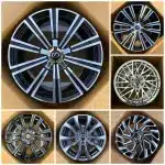22-Inch Forged Aluminum Alloy Wheel Hub Replacement for 2021-Up Toyota Land Cruiser LC300 and Lexus LX570 LX600