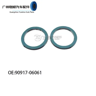 Exhaust Pipe Gasket 90917-06061 for Toyota Land Cruiser FJ80 FJ90 Prado LC120 Crown Corolla Exhaust Pipe Gasket 90917-06061 for Toyota Land Cruiser FJ80 FJ90 Prado LC120 Crown Corolla