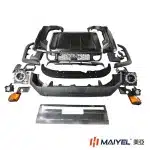 2024 Facelift Upgrade Body Kit for Toyota Land Cruiser LC76 2010-2020, Modern Look Conversion ABS Material