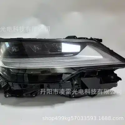 LED Headlight Assembly with Three-Eye Lens and Sequential Turn Signal for Lexus LX600 2022-2024, Right Passenger Side LED Headlight Assembly with Three-Eye Lens and Sequential Turn Signal for Lexus LX600 2022-2024, Right Passenger Side