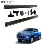 Electric Power Running Boards Side Steps for Toyota Hilux Revo, Prado FJ150, Sienna, Tundra 2007-2021, 600kg Capacity