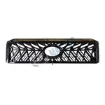 Front Bumper Grille TRD Style Replacement for Toyota Land Cruiser LC75 LC76 LC78 LC79 2007-2023, ABS Black