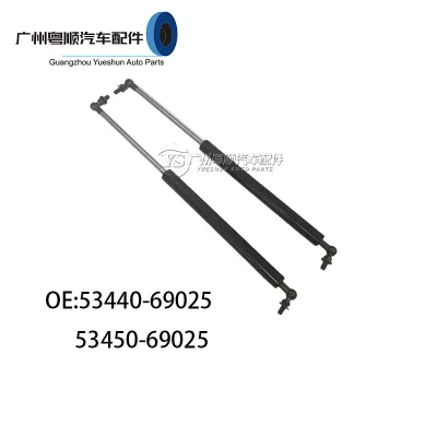 Front Hood Lift Supports Hydraulic Struts for Toyota Land Cruiser LC100 FZJ100 Lexus LX470, Left and Right Pair, Replaces 53440-69025 53450-69025