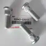 Wheel Hub Bolt and Nut M14x1.5 fit for Toyota Land Cruiser HZJ76 HZJ78 HZJ79 100 200 Series, 90942-02077