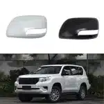 Right Passenger Side Rearview Mirror Cover Housing Black Mica for 2010-2022 Toyota Prado GRJ150