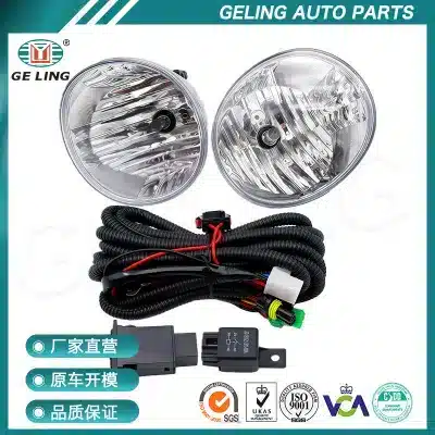Front Fog Lights and Turn Signals Replacement for Toyota Land Cruiser FJ70 Series, Halogen Lamps Pair Front Fog Lights and Turn Signals Replacement for Toyota Land Cruiser FJ70 Series, Halogen Lamps Pair