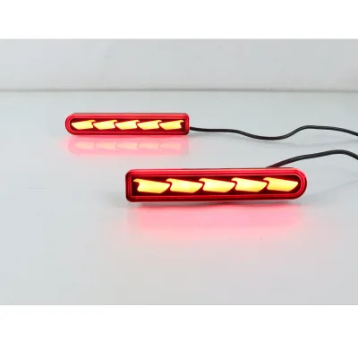 LED Rear Bumper Fog Lights with 3-Function Running Brake Turn Signal for Toyota FJ Cruiser (US & Middle East Editions) LED Rear Bumper Fog Lights with 3-Function Running Brake Turn Signal for Toyota FJ Cruiser (US & Middle East Editions)