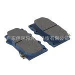 Front Brake Pad Set 04465-60230 for Toyota Land Cruiser Hzj76 Hzj78 and Lexus LX470 1998-2007, Semi-Metallic