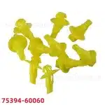 Fender Flare Moulding Clip 75394-60060 Compatible with Lexus GX470 Toyota Land Cruiser Prado