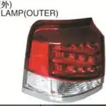 LED Rear Tail Light Assembly Compatible with Lexus LX570, High Intensity Brake Turn Signal Lamp, Pair